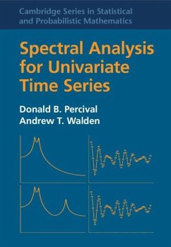 Spectral Analysis for Univariate Time Series (eBook, PDF) - Percival, Donald B.