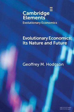 Cover Evolutionary Economics (eBook, PDF)