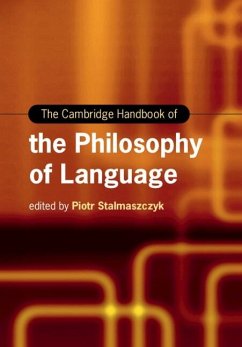 Cover Cambridge Handbook of the Philosophy of Language (eBook, ePUB)