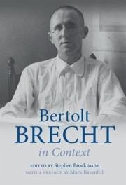 Bertolt Brecht in Context (eBook, PDF)