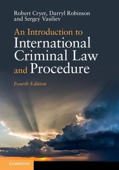 Introduction to International Criminal Law and Procedure (eBook, PDF) - Cryer, Robert