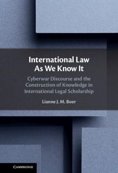 International Law As We Know It (eBook, ePUB) - Boer, Lianne J. M.