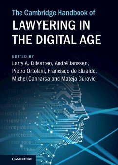 Cover Cambridge Handbook of Lawyering in the Digital Age (eBook, ePUB)