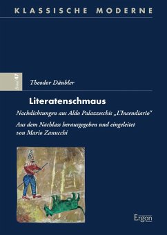 Theodor Däubler: Literatenschmaus (eBook, PDF)