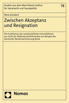 Zwischen Akzeptanz und Resignation (eBook, PDF) - Schubert, Nina