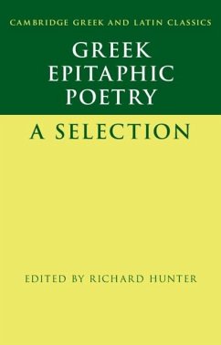 Cover Greek Epitaphic Poetry (eBook, PDF)