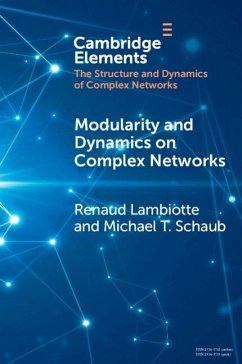 Modularity and Dynamics on Complex Networks (eBook, PDF) - Lambiotte, Renaud