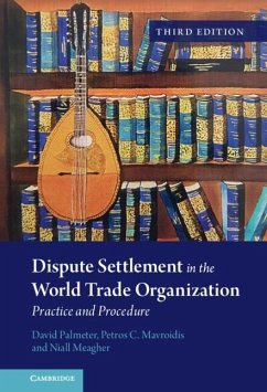 Dispute Settlement in the World Trade Organization (eBook, ePUB) - Palmeter, David