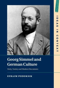 Cover Georg Simmel and German Culture (eBook, ePUB)