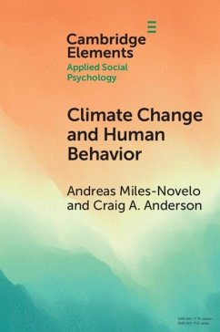 Climate Change and Human Behavior (eBook, ePUB) - Miles-Novelo, Andreas