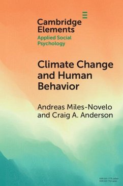 Cover Climate Change and Human Behavior (eBook, ePUB)