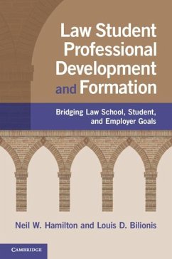 Cover Law Student Professional Development and Formation (eBook, PDF)