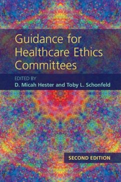 Cover Guidance for Healthcare Ethics Committees (eBook, PDF)