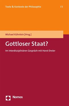 Cover Gottloser Staat? (eBook, PDF)