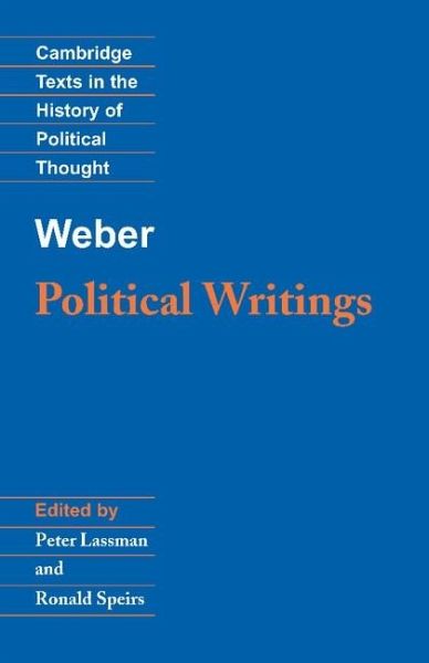 Weber: Political Writings (eBook, PDF) Weber: Political Writings (eBook, PDF)