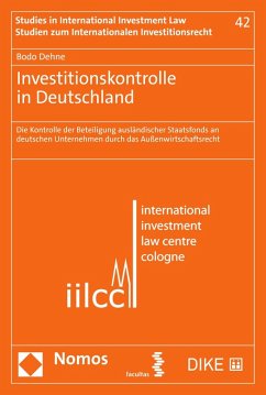 Cover Investitionskontrolle in Deutschland (eBook, PDF)