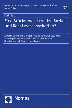 Eine Brücke zwischen den Sozial- und Rechtswissenschaften? (eBook, PDF) - Busch, Karin