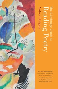 Cambridge Guide to Reading Poetry (eBook, ePUB) - Hodgson, Andrew