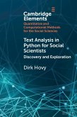 Text Analysis in Python for Social Scientists (eBook, PDF)