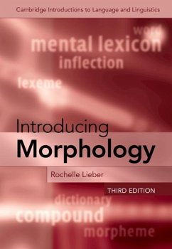 Introducing Morphology (eBook, ePUB) - Lieber, Rochelle
