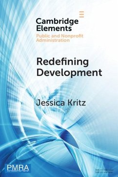 Redefining Development (eBook, PDF) - Kritz, Jessica