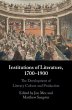Institutions of Literature, 1700-1900... - Bild 1