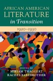 African American Literature in Transition, 1920-1930: Volume 9 (eBook, PDF)