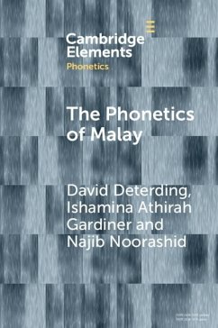 Phonetics of Malay (eBook, PDF) - Deterding, David