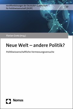 Cover Neue Welt - andere Politik? (eBook, PDF)