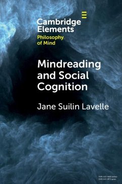 Mindreading and Social Cognition (eBook, ePUB) - Lavelle, Jane Suilin