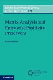Matrix Analysis and Entrywise Positivity Preservers (eBook, PDF)