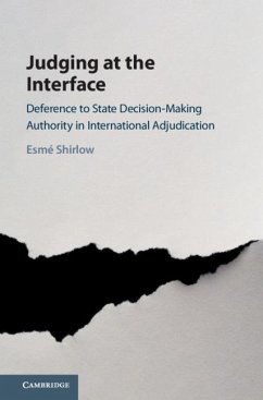 Judging at the Interface (eBook, ePUB) - Shirlow, Esme