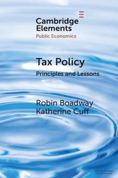 Tax Policy (eBook, PDF) - Boadway, Robin