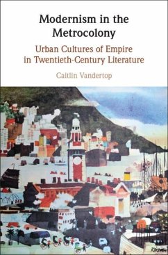 Modernism in the Metrocolony (eBook, PDF) - Vandertop, Caitlin