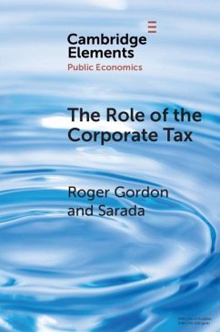 Cover Role of the Corporate Tax (eBook, PDF)