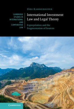 Cover International Investment Law and Legal Theory (eBook, PDF)