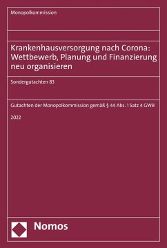 Cover Krankenhausversorgung nach Corona: Wettbewerb, Planung und Finanzierung neu organisieren (eBook, PDF)