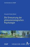 Die Erneuerung der phänomenologischen Psychologie (eBook, PDF)