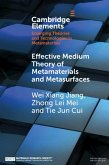 Effective Medium Theory of Metamaterials and Metasurfaces (eBook, PDF)