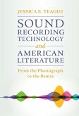 Sound Recording Technology and American Literature (eBook, PDF)