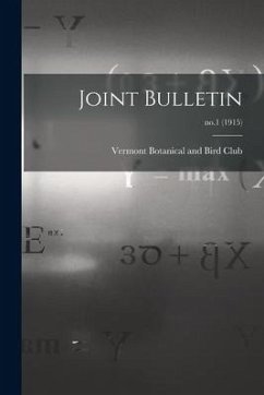 Joint Bulletin; no.1 (1915)