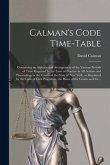 Calman's Code Time-table: Containing an Alphabetical Arrangement of the Various Periods of Time Required by the Laws of Practice in All Actions