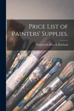 Cover Price List of Painters' Supplies.