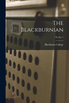 Cover The Blackburnian; 39, no. 1