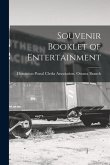 Souvenir Booklet of Entertainment [microform]