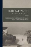 36th Battalion: Nominal Roll of Officers, Non-commissioned Officers and Men / Canadian Expeditionary Force; Embarkation: Port: Montrea