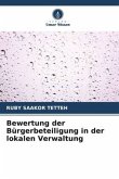 Bewertung der Bürgerbeteiligung in der lokalen Verwaltung