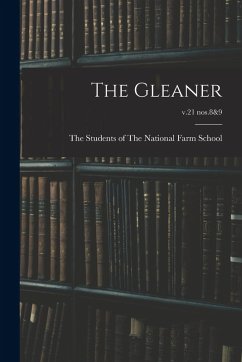 Cover The Gleaner; v.21 nos.8&9