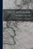 Field Notebook: Colombia, 1952 August-November