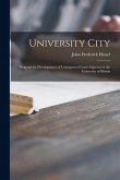 University City: Proposal for Development of Unimproved Land Adjacent to the University of Illinois